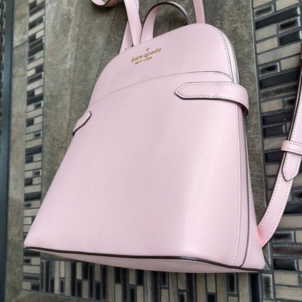 Kate Spade Staci Dome Backpack Chalk Pink - Picture 3 of 13